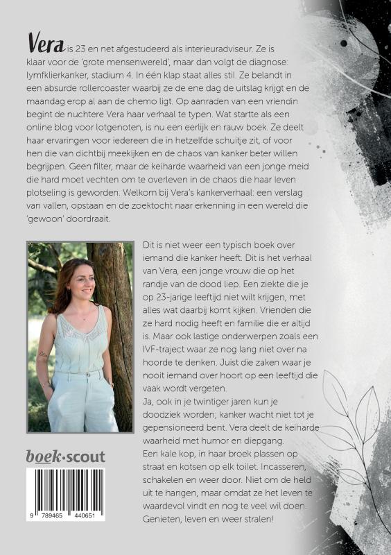 Achterkant van Mijn kankerverhaal