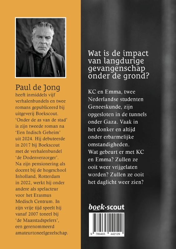 Achterkant van Onder de as van de stad