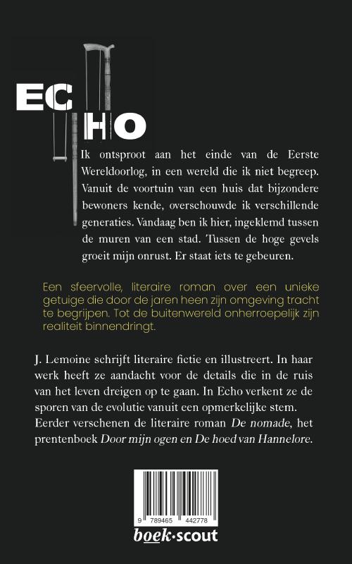 Achterkant van Echo