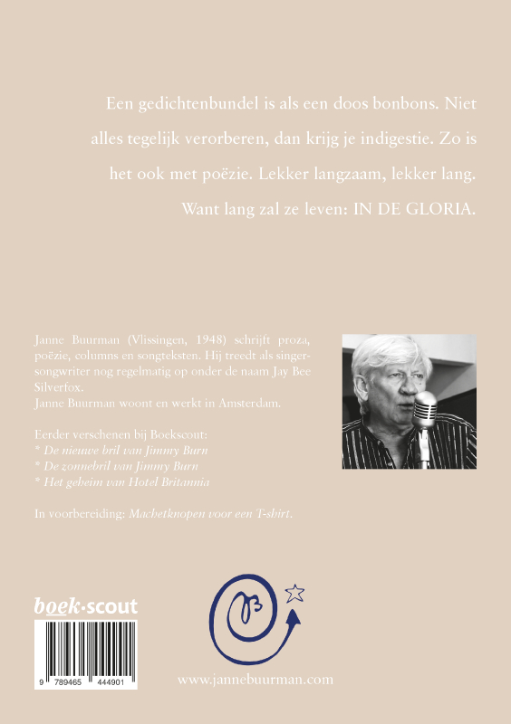 Achterkant van In de gloria