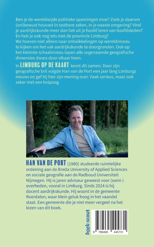 Achterkant van Limburg op de kaart