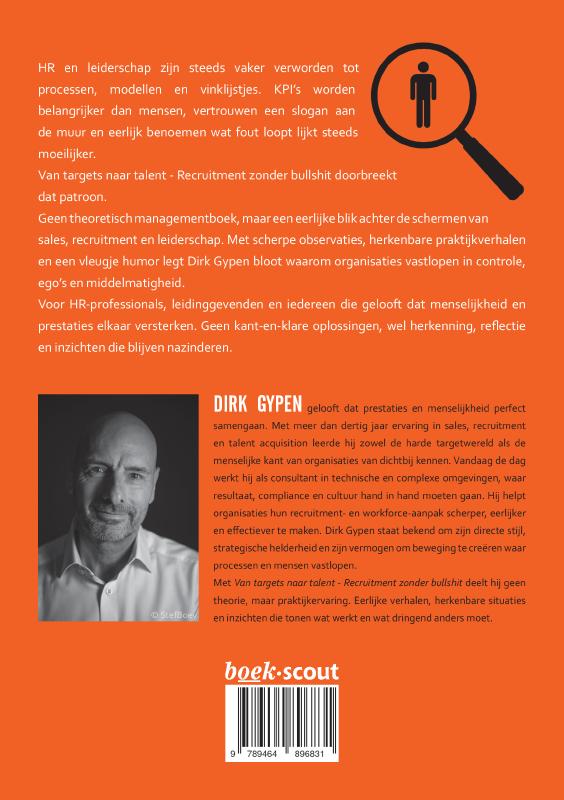 Achterkant van Van targets naar talent