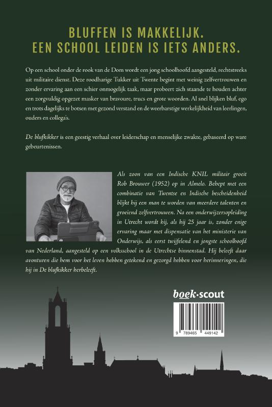 Achterkant van De blufkikker
