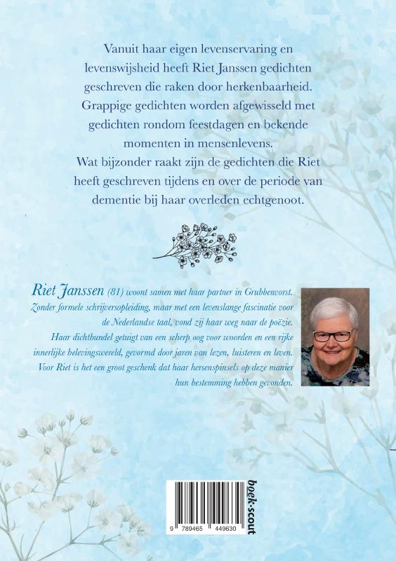 Achterkant van Ik omhels de taal