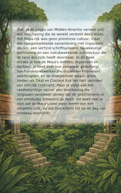 Achterkant van Het Maya-rijk