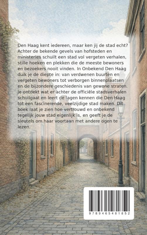 Achterkant van Onbekend Den Haag