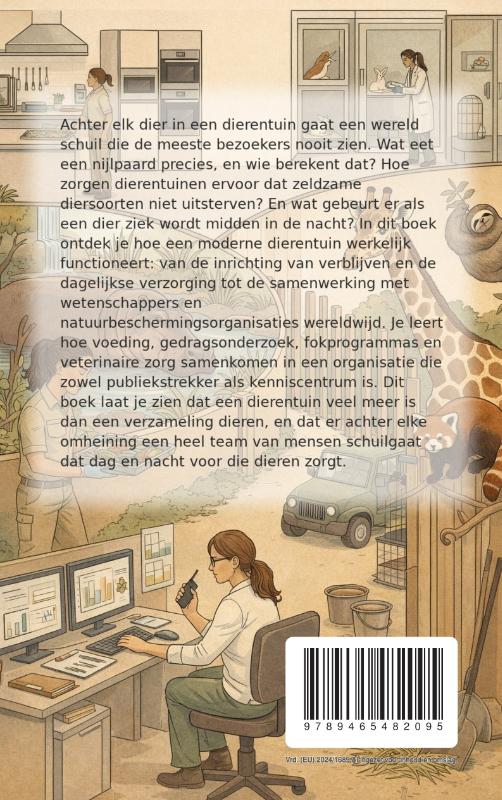 Achterkant van Hoe een Dierentuin Werkt
