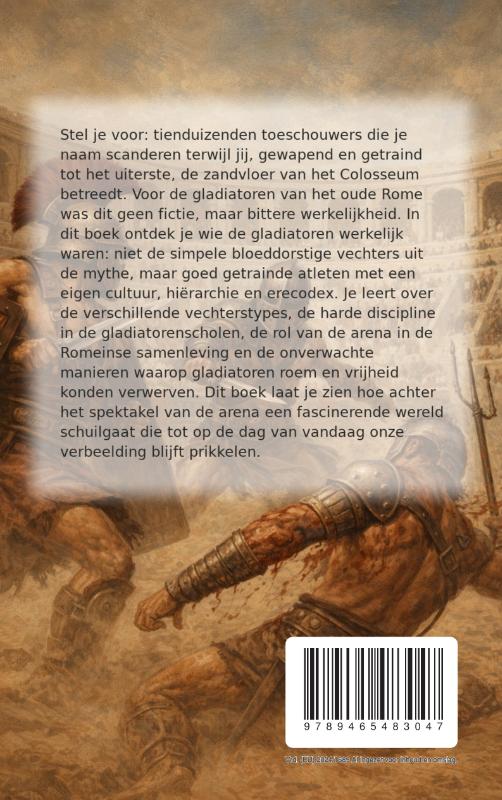 Achterkant van Alles over Gladiatoren