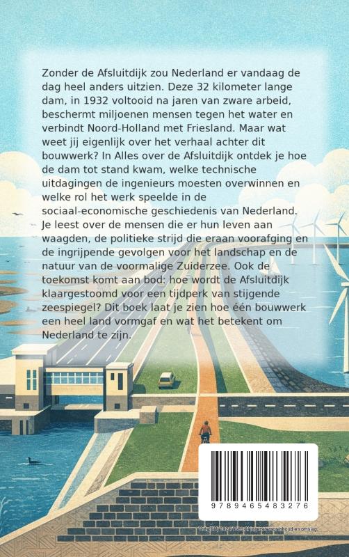 Achterkant van Alles over de Afsluitdijk