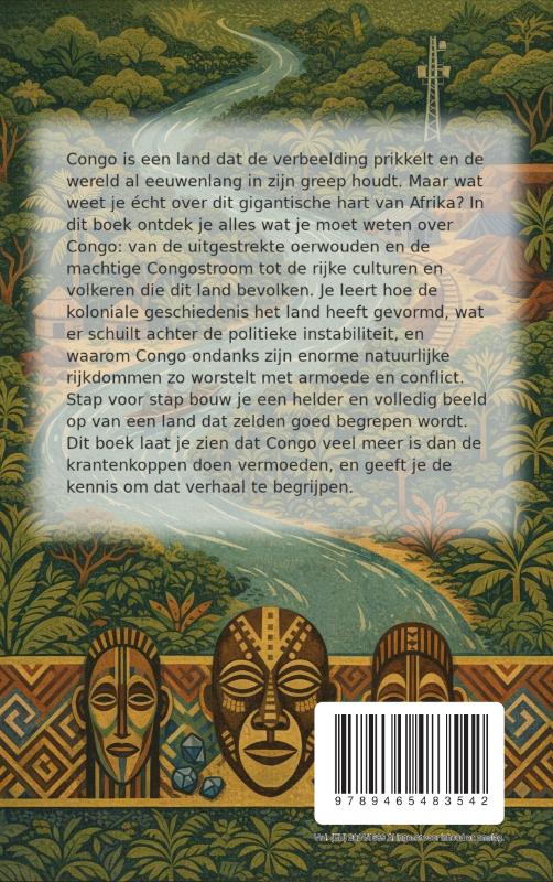 Achterkant van Alles over Congo