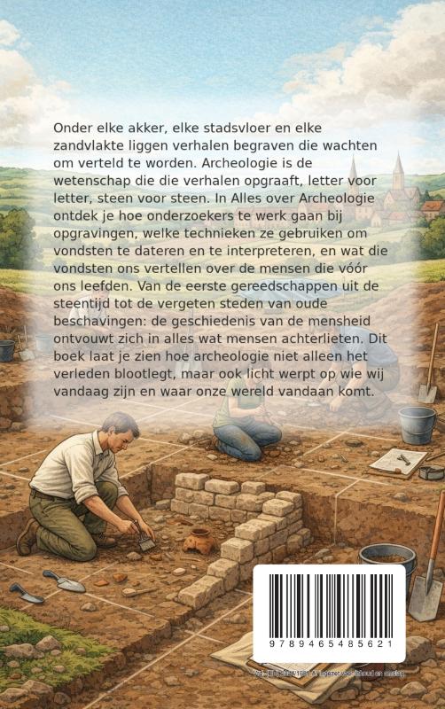 Achterkant van Alles over Archeologie