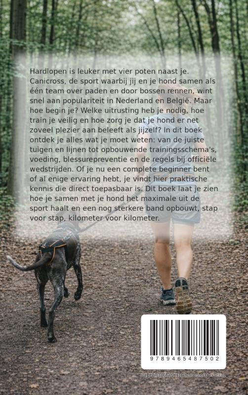 Achterkant van Alles over Canicross