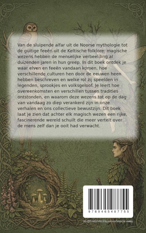 Achterkant van Alles over Elven en Feeën