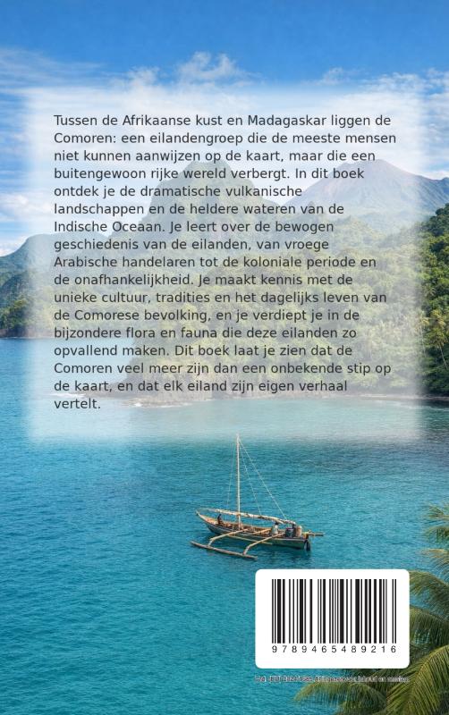 Achterkant van Alles over Comoren