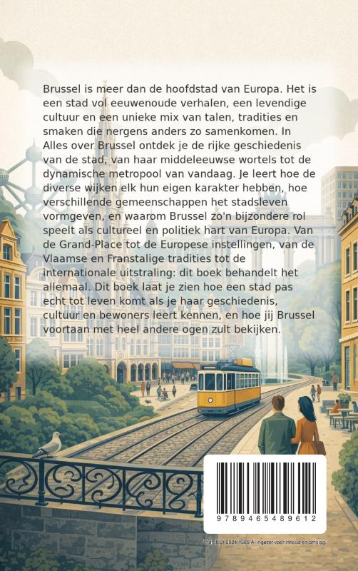 Achterkant van Alles over Brussel