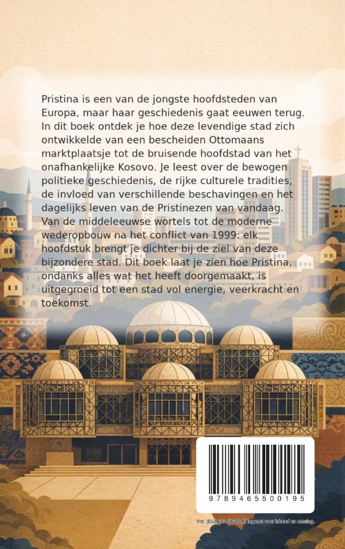 Achterkant van Alles over Pristina