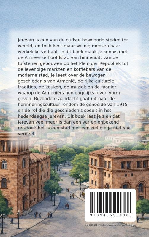 Achterkant van Alles over Jerevan