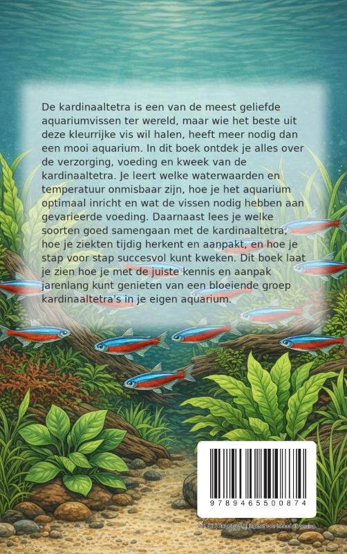 Achterkant van Alles over de Kardinaaltetra