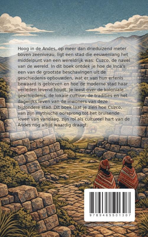 Achterkant van Alles over Cuzco