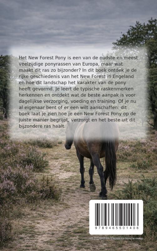 Achterkant van Alles over het New Forest Pony