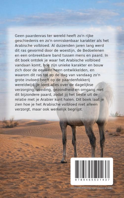 Achterkant van Alles over het Arabische volbloed