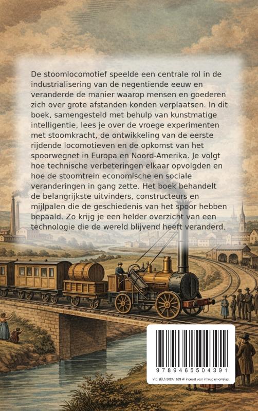 Achterkant van De geschiedenis van de stoomlocomotief