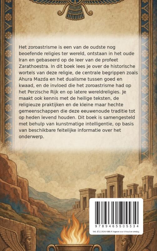 Achterkant van Alles over het Zoroastrisme