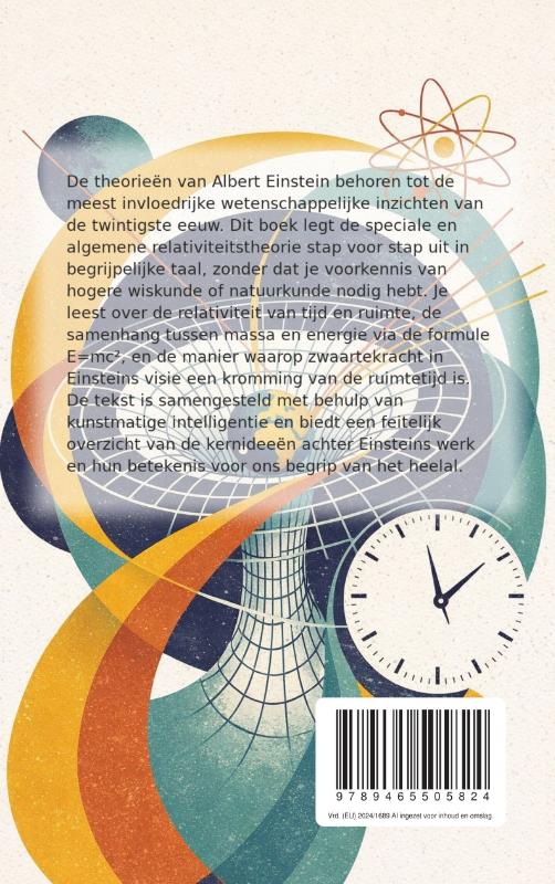 Achterkant van Alles over De Theorie van Einstein