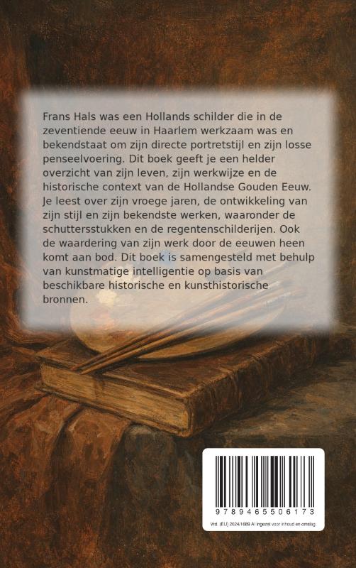 Achterkant van Alles over Frans Hals