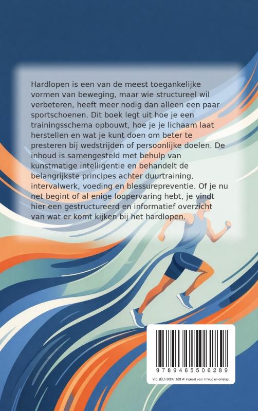 Achterkant van Alles over Hardlopen