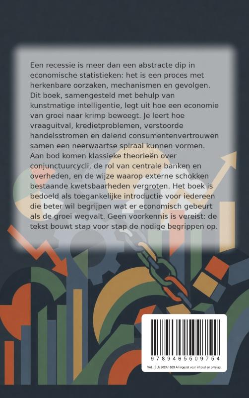 Achterkant van Hoe een recessie ontstaat