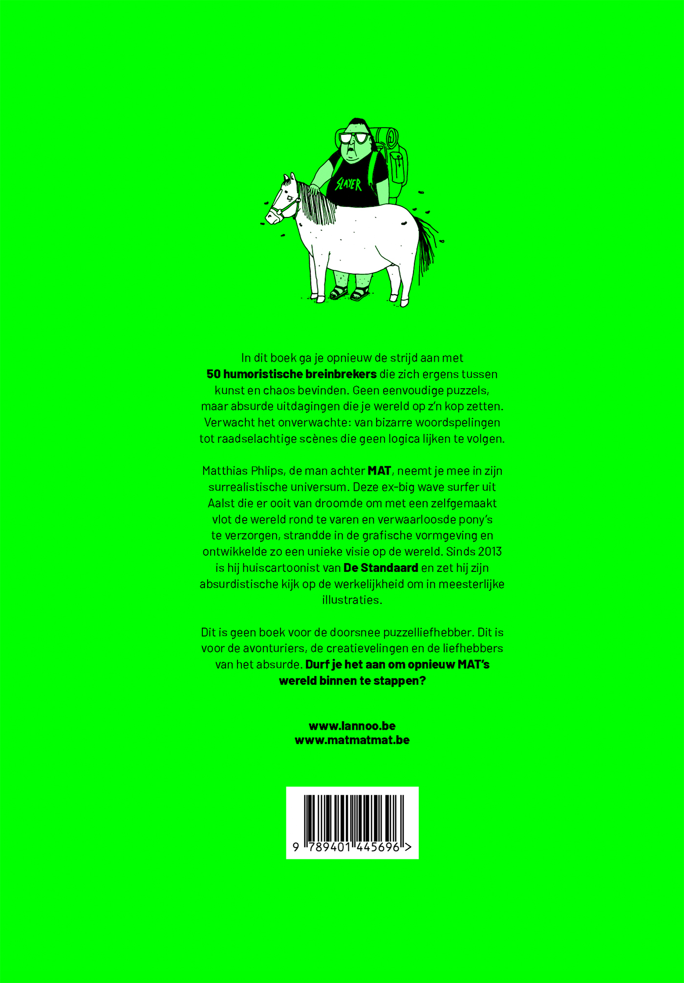 Achterkant van Nog idiotere puzzels voor slimme mensen