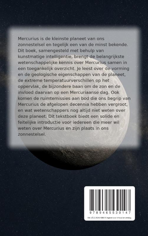 Achterkant van Mercurius