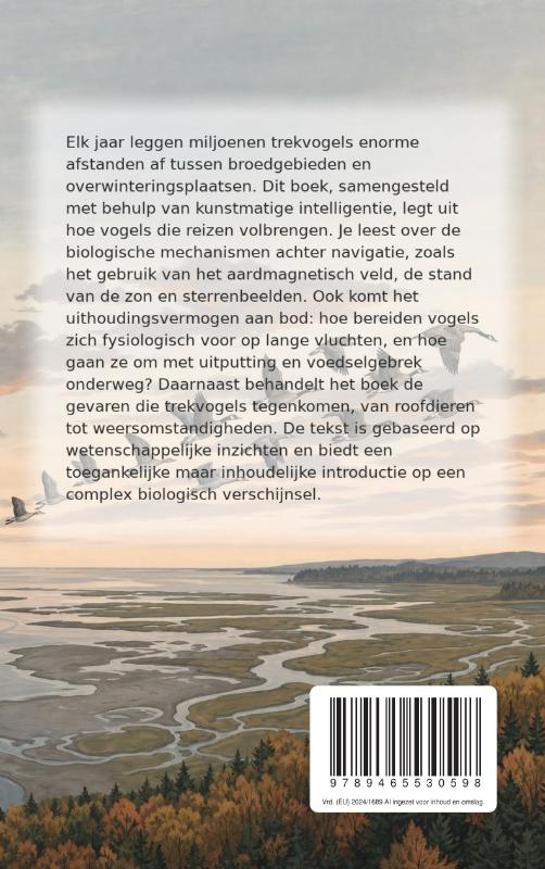 Achterkant van Hoe trekvogels duizenden kilometers afleggen