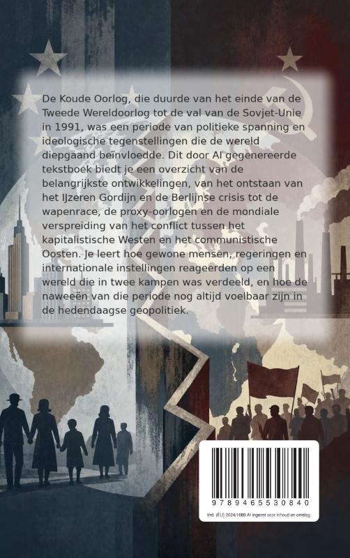 Achterkant van Hoe de Koude Oorlog de wereld verdeelde