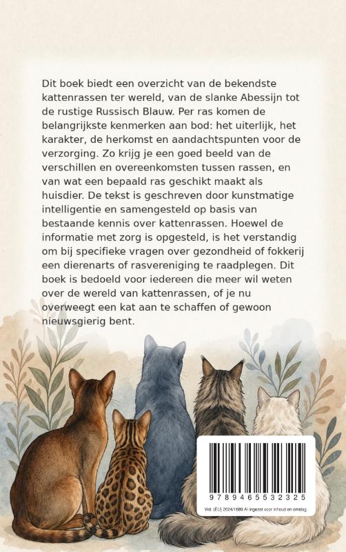Achterkant van Kattenrassen