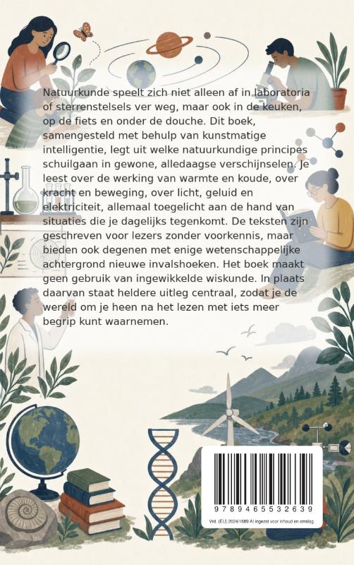Achterkant van De natuurkunde van het dagelijks leven