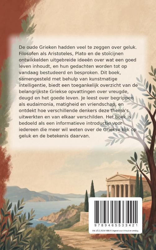 Achterkant van Geluk volgens de oude Grieken