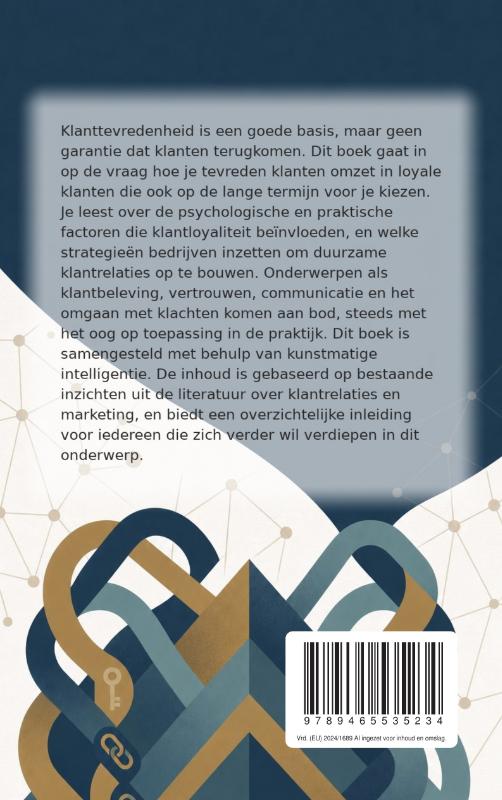 Achterkant van Klanttevredenheid omzetten in loyaliteit