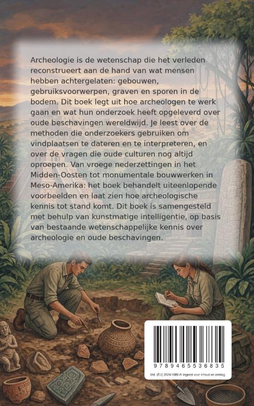 Achterkant van Mysteries uit het verre verleden