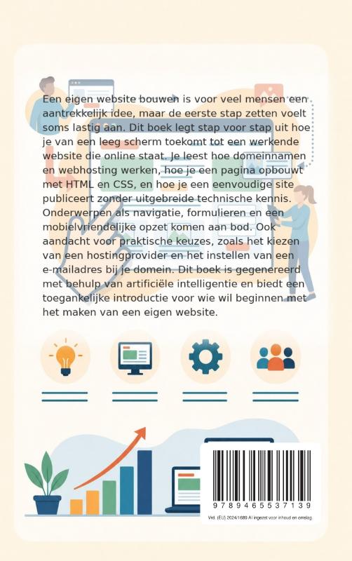 Achterkant van Een eigen website maken