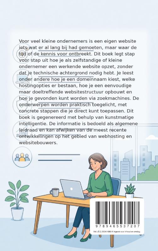 Achterkant van Een website voor je kleine onderneming