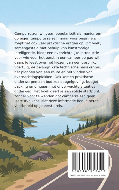 Achterkant van Beginnen met camperreizen