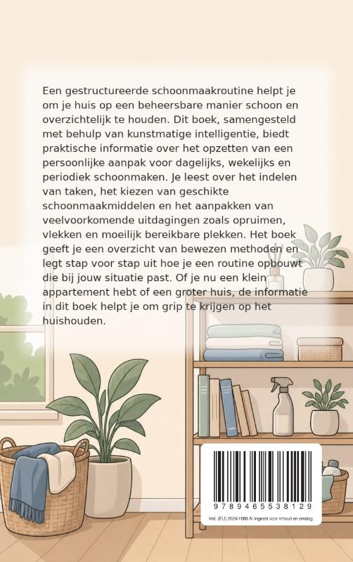 Achterkant van Een schoonmaakroutine die werkt