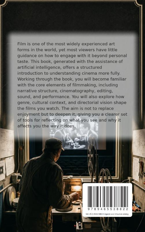 Achterkant van How to Appreciate and Understand Film