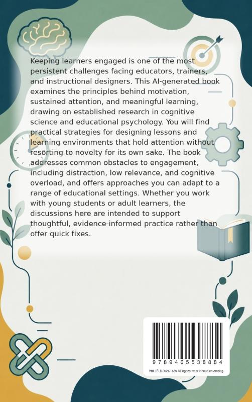 Achterkant van Keeping Learners Engaged