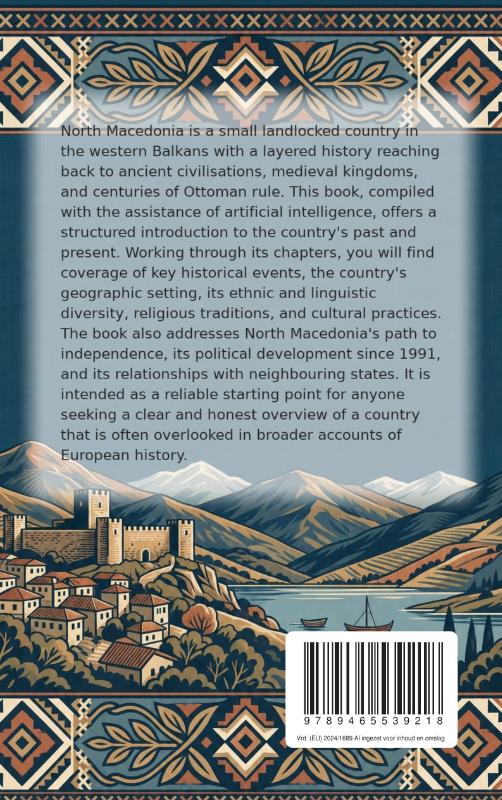 Achterkant van All About North Macedonia