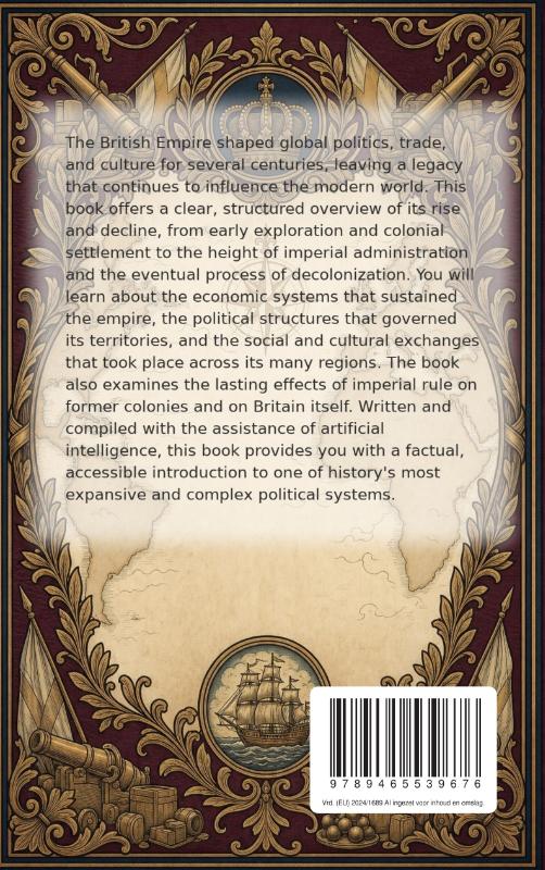 Achterkant van All About the British Empire