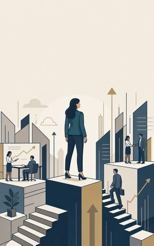Achterkant van Moving Up Within Your Organisation