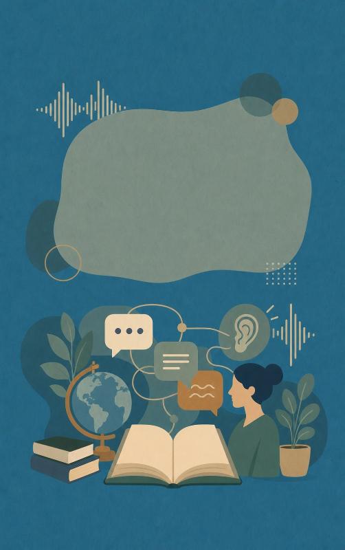 Achterkant van Improving Listening Skills in a Foreign Language